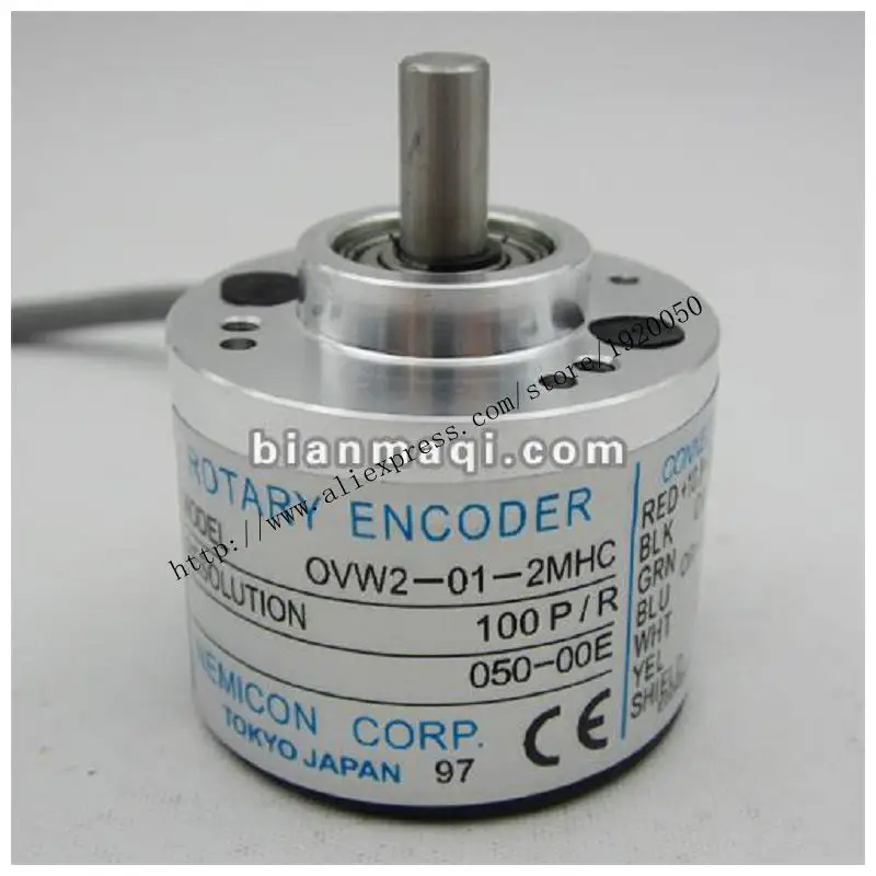 

OVW2-01-2MHC supply within the control of the rotary encoder shaft diameter 6mm 100P / R pulse outer diameter of 38mm