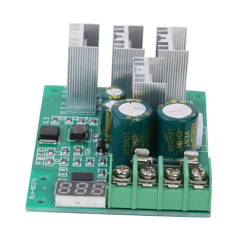 60 V PWM цифровой Дисплей Тахометр DC мотор привода Модуль Скорость контроллер