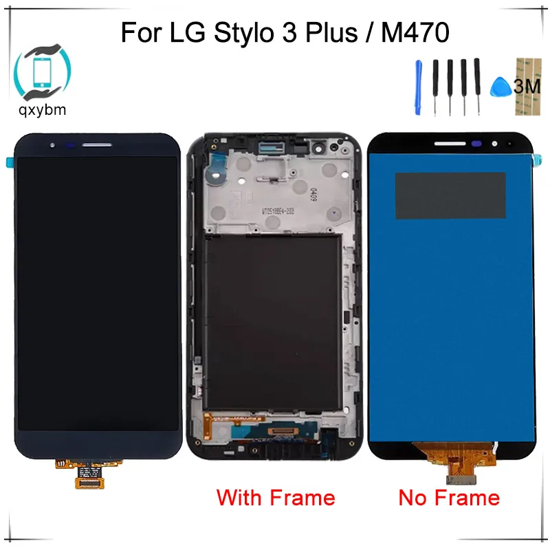 

For LG Stylo 3 Plus LS777 PLUS TP450 MP450 M470 M470F LCD Display Touch Screen Digitizer Assembly 5.7" For LG Stylus3 Plus LCD