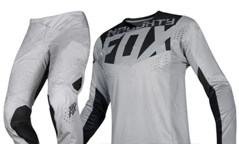 

2019 NAUGHTY FOX MX 360 Kila Racing Jersey Pants Motocross Dirt bike Sports MTB ATV Men's Grey Gear Set