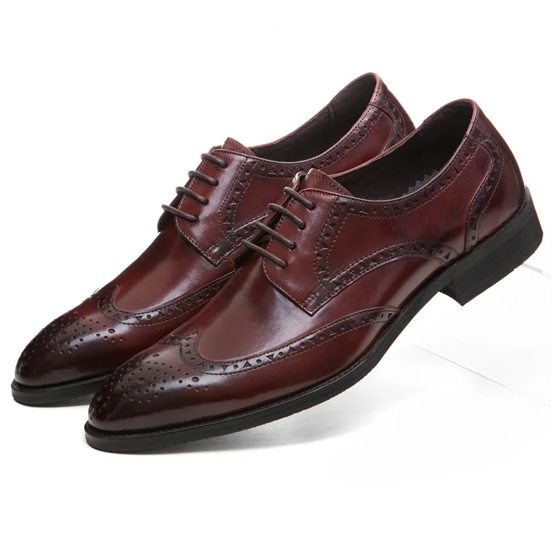 Aliexpress.com : Buy Fashion black / brown oxfords mens ...