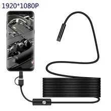 New 8.0mm 1080P HD USB Endoscope Endoscope Camera with 8 LED 1/2/5M Cable Waterproof Inspection Borescope for Android PC New 8.0mm 1080P HD USB Endoscope Endoscope Camera with 8 LED 1/2/5M Cable Waterproof Inspection Borescope for Android PC