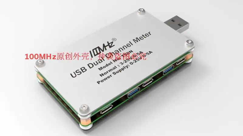 T50N двойной USB тестер напряжения тока цвета дисплея