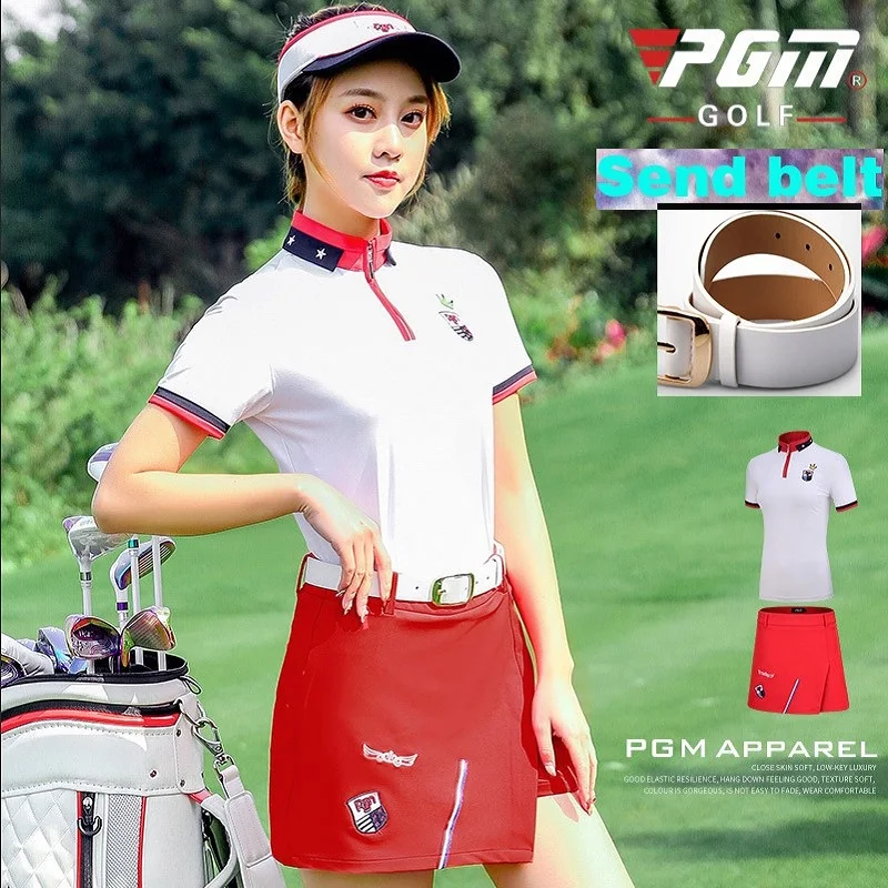 golf женский спортивный костюм майка юбки Отправить bel! Одежда для гольфа комплект