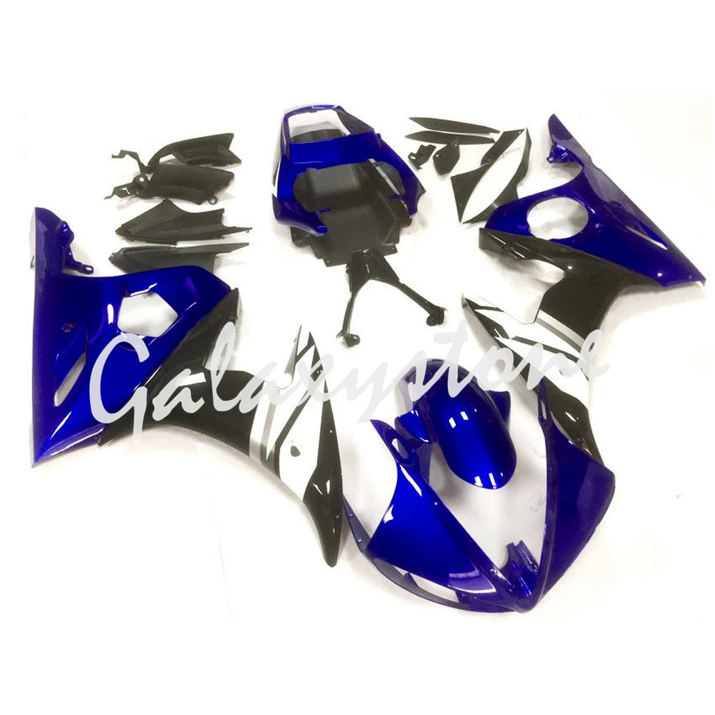 

Fit for Yamaha YZF R6 2003-2004 ABS Injection Fairing Bodywork Set Blue&Black