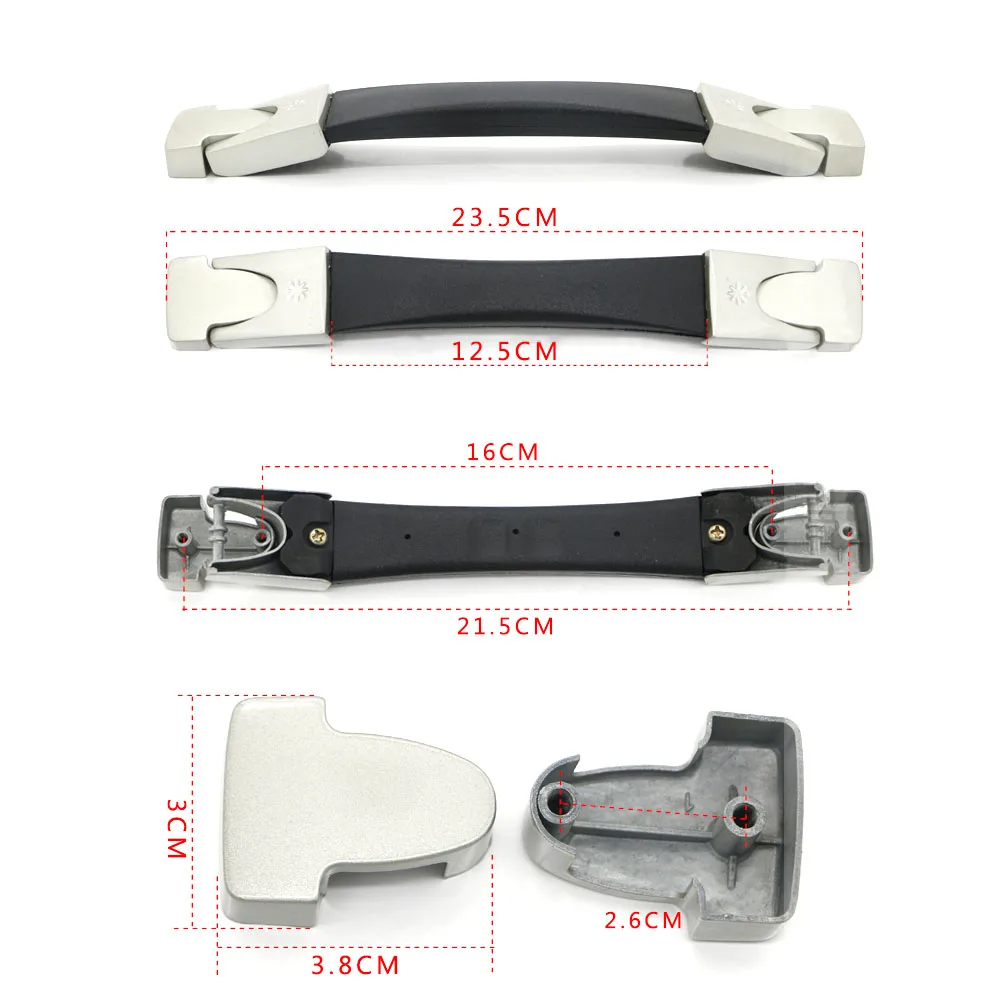 bag with strap for suitcase handle