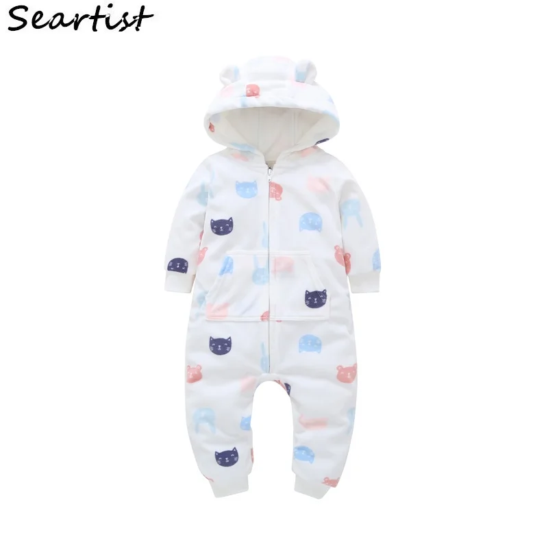 baby boy fleece jumpsuit