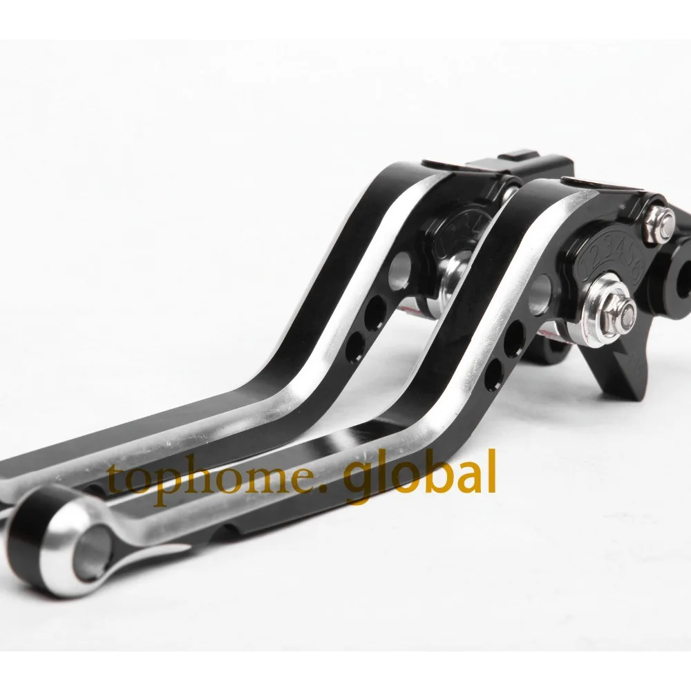 

CNC Motorcycles Brake Clutch Levers Regular size Mixed Black&Silver Color For Yamaha XJR 1300 2004-2005 2006 2007 2008 2009-2014