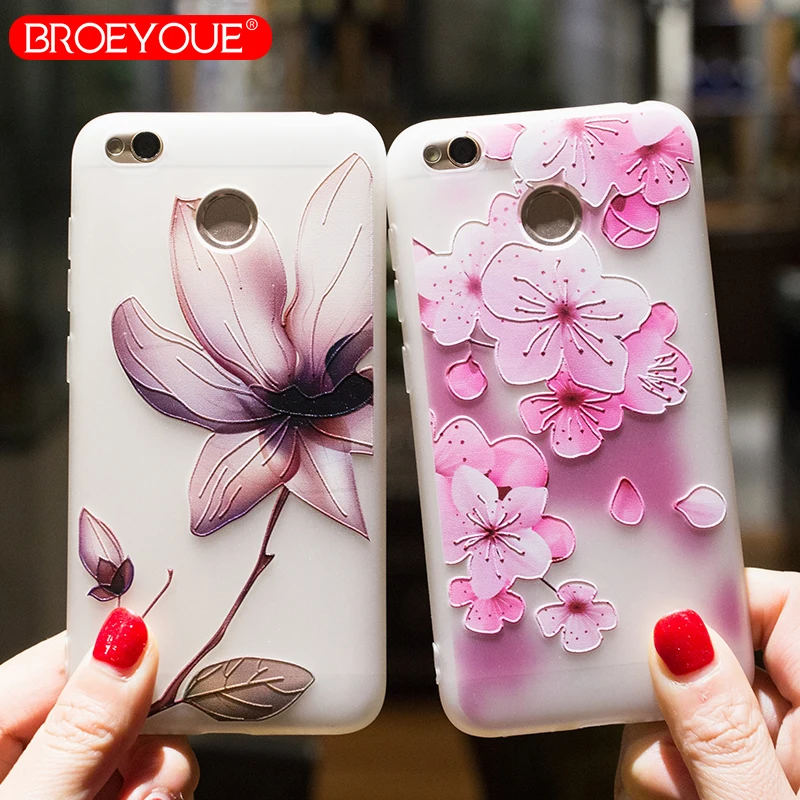 

BROEYOUE Case For Xiaomi Mi A1 Mi6 5S Note 5A 5 Pro 4X 3S Soft Case For Xiaomi Redmi 5 4X 4A 3S 5 Plus 5A 4 Prime Pro Cases