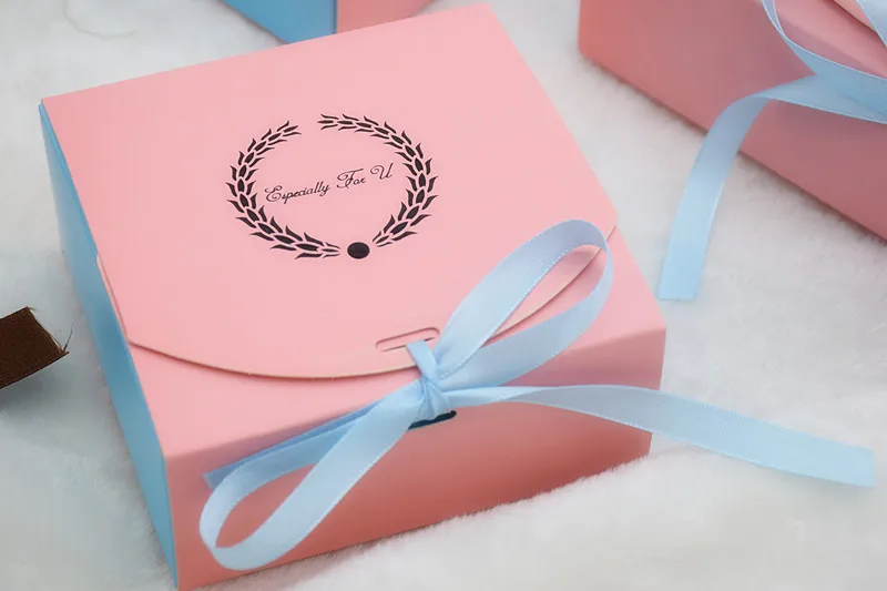 

Garland Candy Box Party Wedding Favor,Bakery Gift Cookie Cup Cake Box CH-5021203