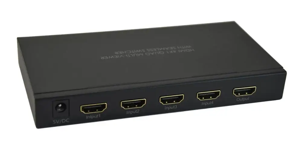 4x1 HDMI QUAD MULTI-VIEWER с бесшовным переключателем