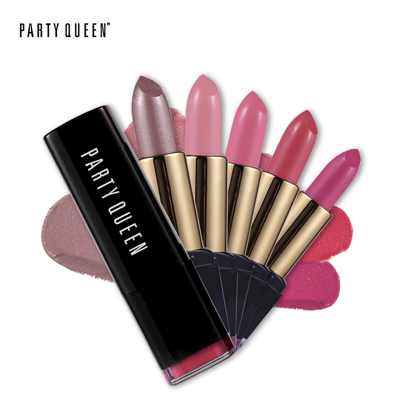 Party-Queen-Newest-Shimmer-Matte-Rouge-Lipstick-Makeup-Smooth-Ultra-Moisturizing-Lips-Hydrates-Waterproof-Velvet-Brilliant