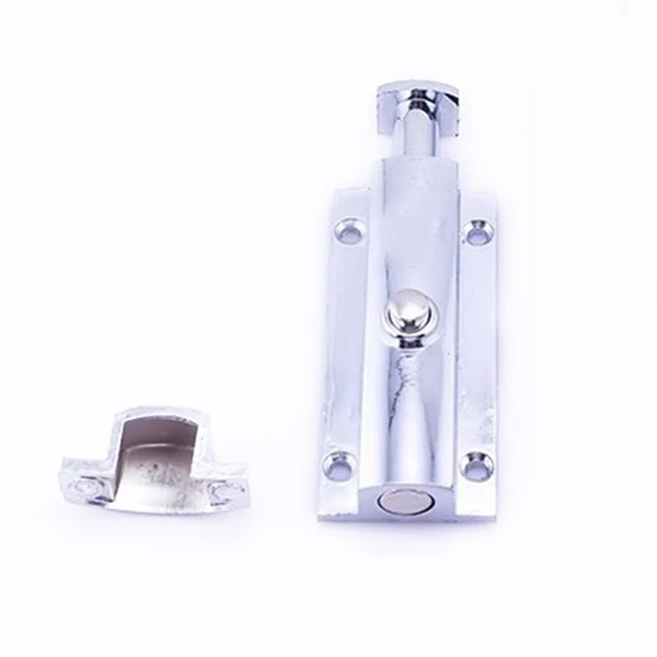 Zinc Alloy Spring Barrel Door Latch Sliding Lock Barrel Lock with Button ALI88in Door Bolts