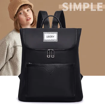 

Women Girls Waterproof Backpack Wild Large Capacity Travel Business Bag New