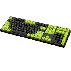 Токсичные keycap 108/140 ключи PBT вишня профиль краситель сублимированный выключатель MX для Механическая клавиатура колпачка продать только keycap