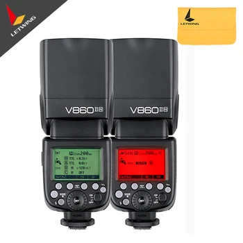

Newest Godox Ving V860II V860II-N 2.4G i-TTL Li-on Camera Flash Speedlite for Nikon DSLR Cameras
