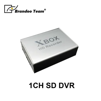 1Ch Мини DVR Поддержка SD Card в режиме реального времени HD 1 канал cctv видеорегистратор Регистраторы аналоговый видеорегистратор