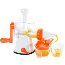 Ручная Соковыжималка для фруктов соковыжималка для овощей с вращающейся ручкой