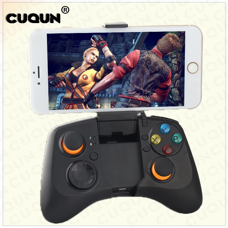 

New Multimedia Bluetooth Wireless Game Pad Joystick Game Controller For Android For Ios Phone Tablet Laptop TV BOX Gamepad