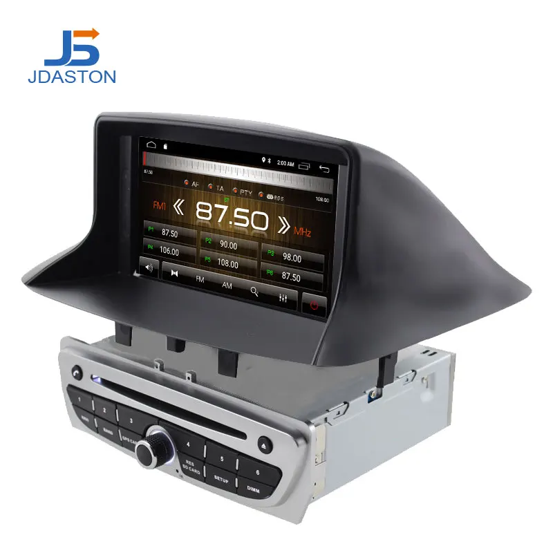 Cheap JDASTON Android 9.1 Car DVD Player For RENAULT Megane III Fluence Wifi GPS Navigation 1 Din Car Radio Stereo multimedia Headunit 1