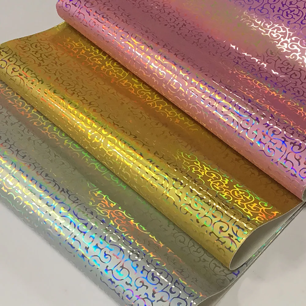

Lychee Life A4 Colorful Laser PU Leather Fabric High Quality Synthetic Leather DIY Handmade Sewing Material