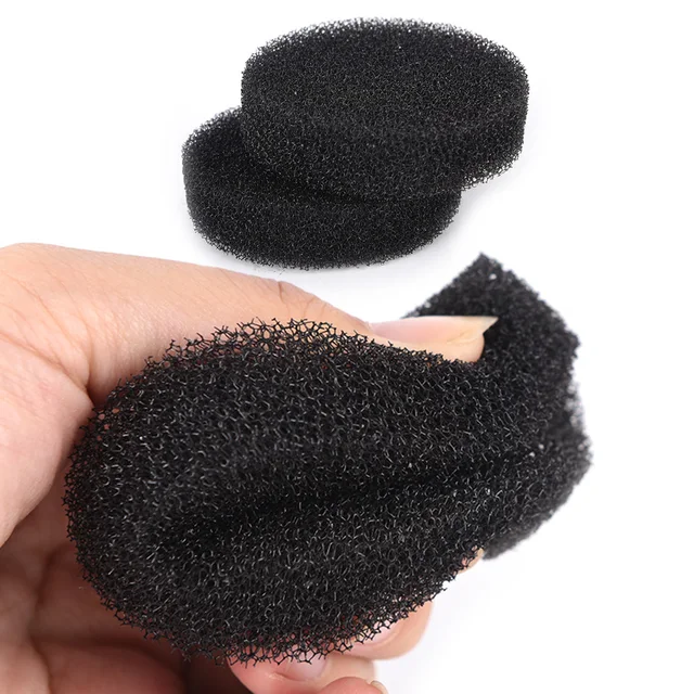 2pcs Remover Brush Clean Sponge Makeup Sponges Cleaner Round Eyeshadow