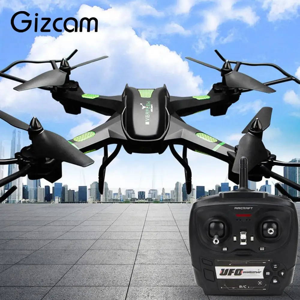 

High Performance UAV Drone Helicopter Quadcopter 4CH 0.3 MP Camera 6 Axis Gyro Flashing Headless Mode Speed Adjustable