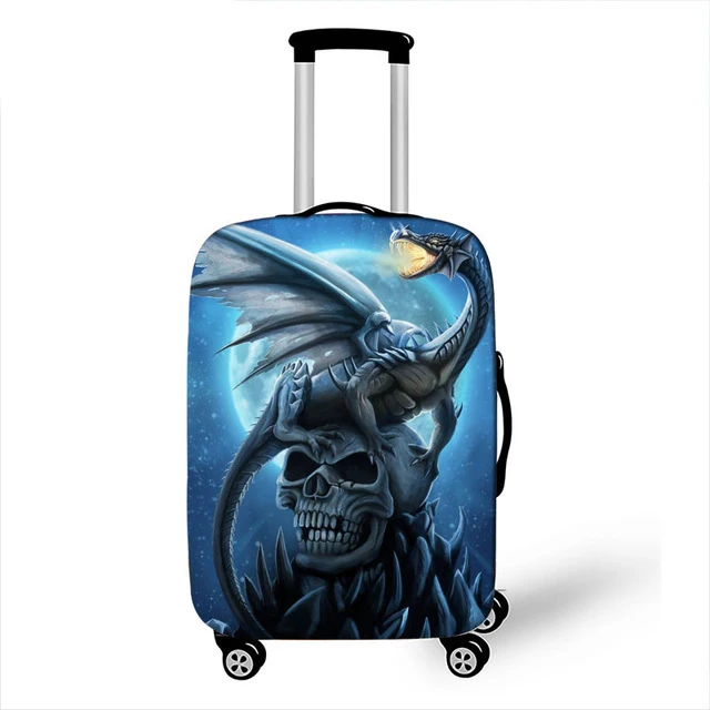 Vikings Raven Trolley чемодан защитный чехол S/M/L 3 размер для 18-28 дюймов чемодан пылезащитный чехол дорожные аксессуары