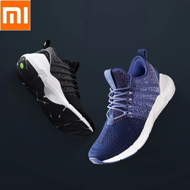 

Xiaomi mijia FREETIE Men Stylish Breathable Shock-absorbing Sports Running Shoes Comfortable Sneaker Shoes ETPU Knitted upper