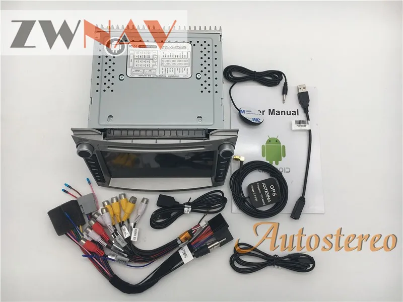 Cheap Android 8.0 8 Core RAM 4GB ROM 32GB Car GPS Auto Radio Screen DVD Player For Subaru Legacy Outback 2009-2014 Free Map And Camera 16