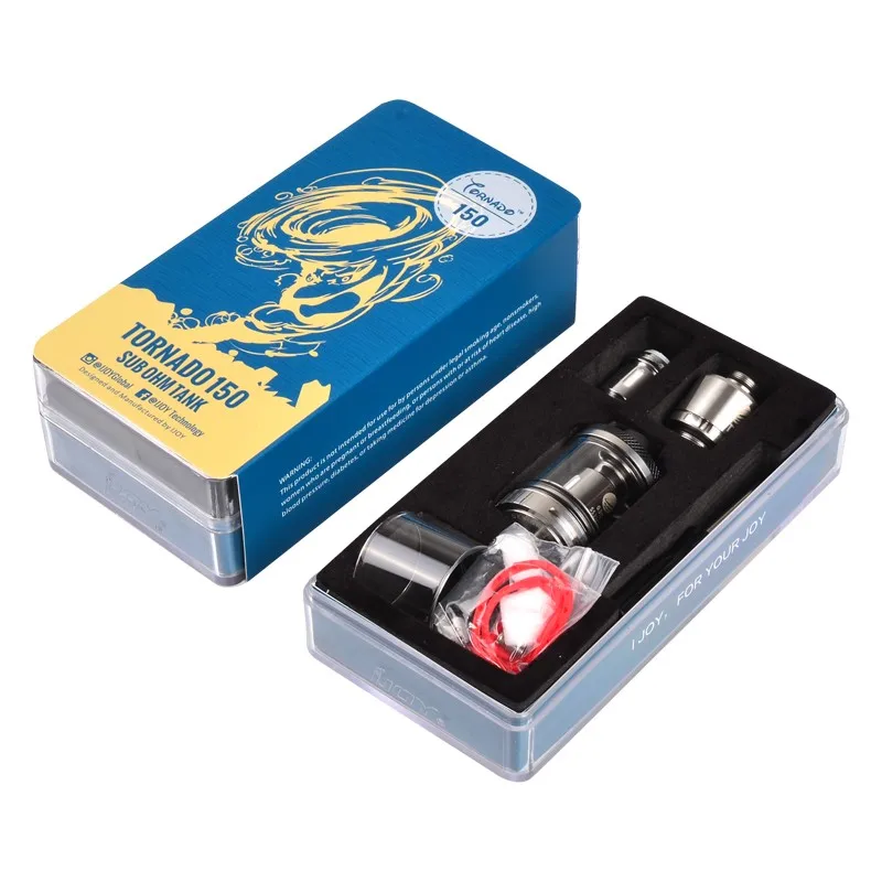 100-Original-IJOY-Tornado-150-RTA-Tank-4-2ml-Capacity-0-25ohm-0-3ohm-Sub-Ohm
