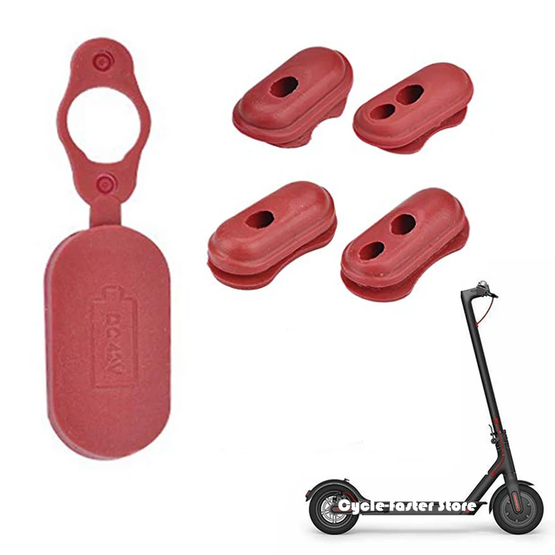 

Electric Scooter Rubber Charge Port Cover Case Line Hole Rubber Plug for Xiaomi Mijia M365 Electric Scooter Replacement parts