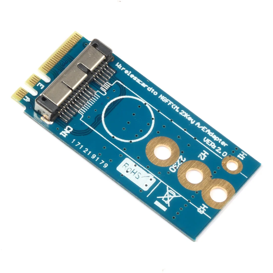 XT XINTE) Mini PCI E к M.2 M ключ bcm9360cs2 BCM943224PCIEBT2 беспроводной адаптер конвертер карты для Mac
