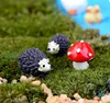 3PCS / Set Cute Resin Dog World Ornaments Accessory Resin Craft Figurines & Miniatures for Home Garden Decoration ► Photo 3/6