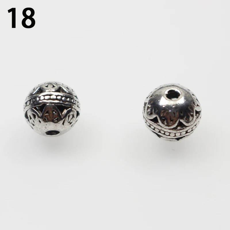 10Pcs Tibetan Silver Skull Charms Beads Jewelry Findings 13X10MM C40 