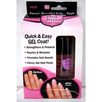 

PINK ARMOR NAIL GEL AS SEEN ON TV GREAT FOR MANICURES & PEDICURES!