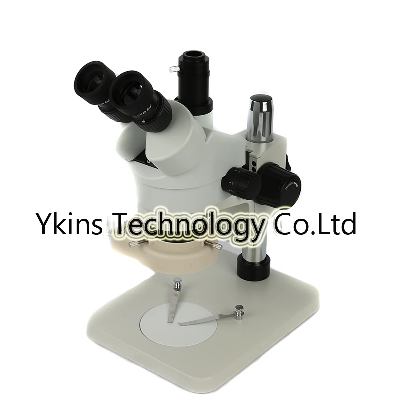 

Professional 7X-45X Trinocular Microscope Magnification Continuous Zoom Microscope + 56 LED Lamps for LAB PCB