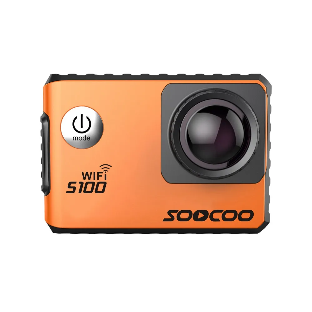 SOOCOO S100 4 K Wifi Экшн-камера, спортивные DV Встроенный гироскоп с gps удлинитель(gps модели не входят в комплект), 2," ЖК-дисплей с водонепроницаемым чехлом и возможностью погружения на глубину до 30 м