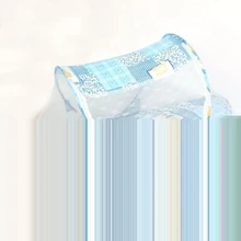 Складной Малыш, дети, младенец ребенок безопасный москитная сетка детская кроватка кровать манеж Игровая палатка синий