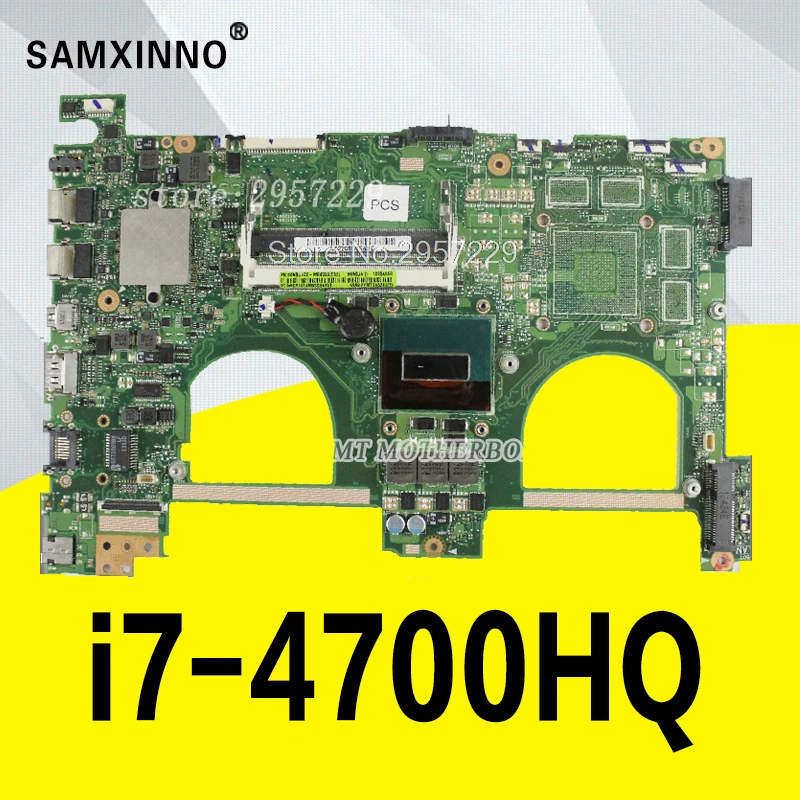 

N550JA Motherboard i7-4700HQ HM86 For ASUS N550JA N550JV laptop Motherboard N550JA Mainboard N550JA Motherboard test 100% ok
