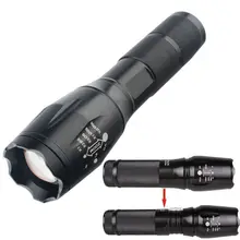 CREE XM L L2 3800LM Aluminum Waterproof Zoomable LED Flashlight Torch light for 18650 Rechargeable or