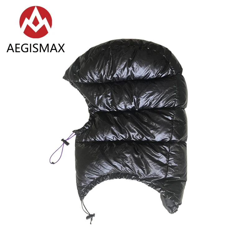 AEGISMAX Goose Down Hood Hat for Envelope Sleeping Bag