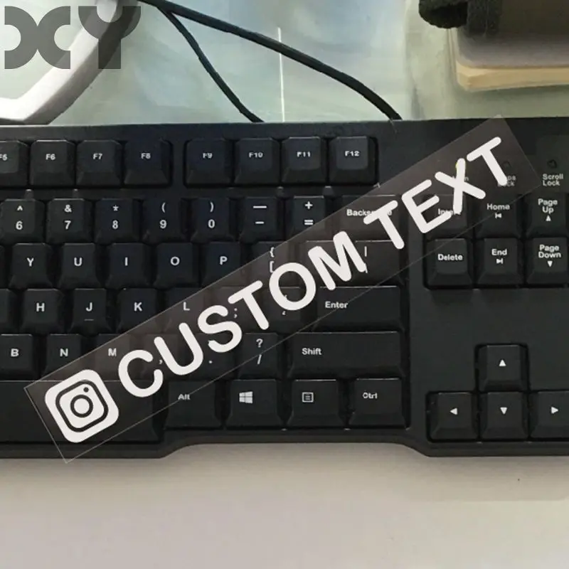 XY персонализированные пользовательские текст для имя пользователя Instagram