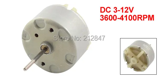 DC 3-12V 3600-4100RPM микро VDC dvd-плеер мотор RF-500TB-12560 двигатели постоянного тока