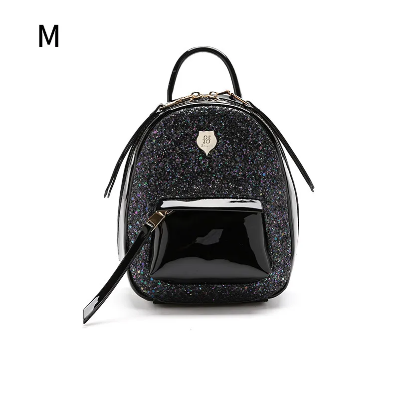 FULANPERS, маленькие рюкзаки с блестками для женщин, дизайнерские черные женские рюкзаки, высокое качество, подростковые модные мини-рюкзаки для девочек - Цвет: Medium Purple