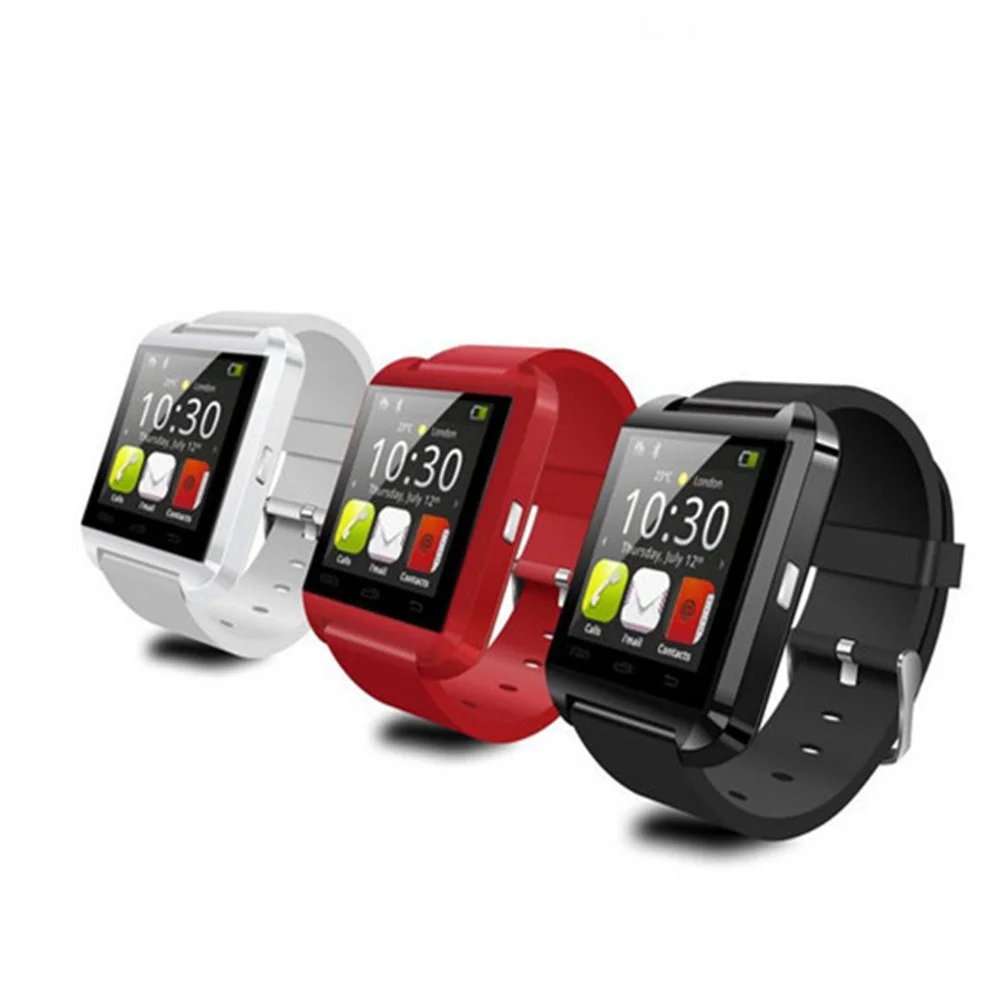 Smartwatch font b Phone b font Bluetooth U8 Smart watch Clock Sync Notifier Connectivity For Android
