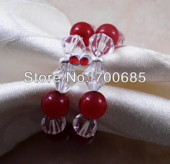 

Wedding pearl napkin ring, decoration napkin holder