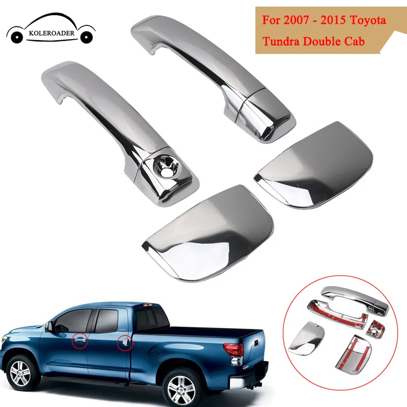 Buy KOLEROADER ABS Door Handle Cover Trim Chrome For