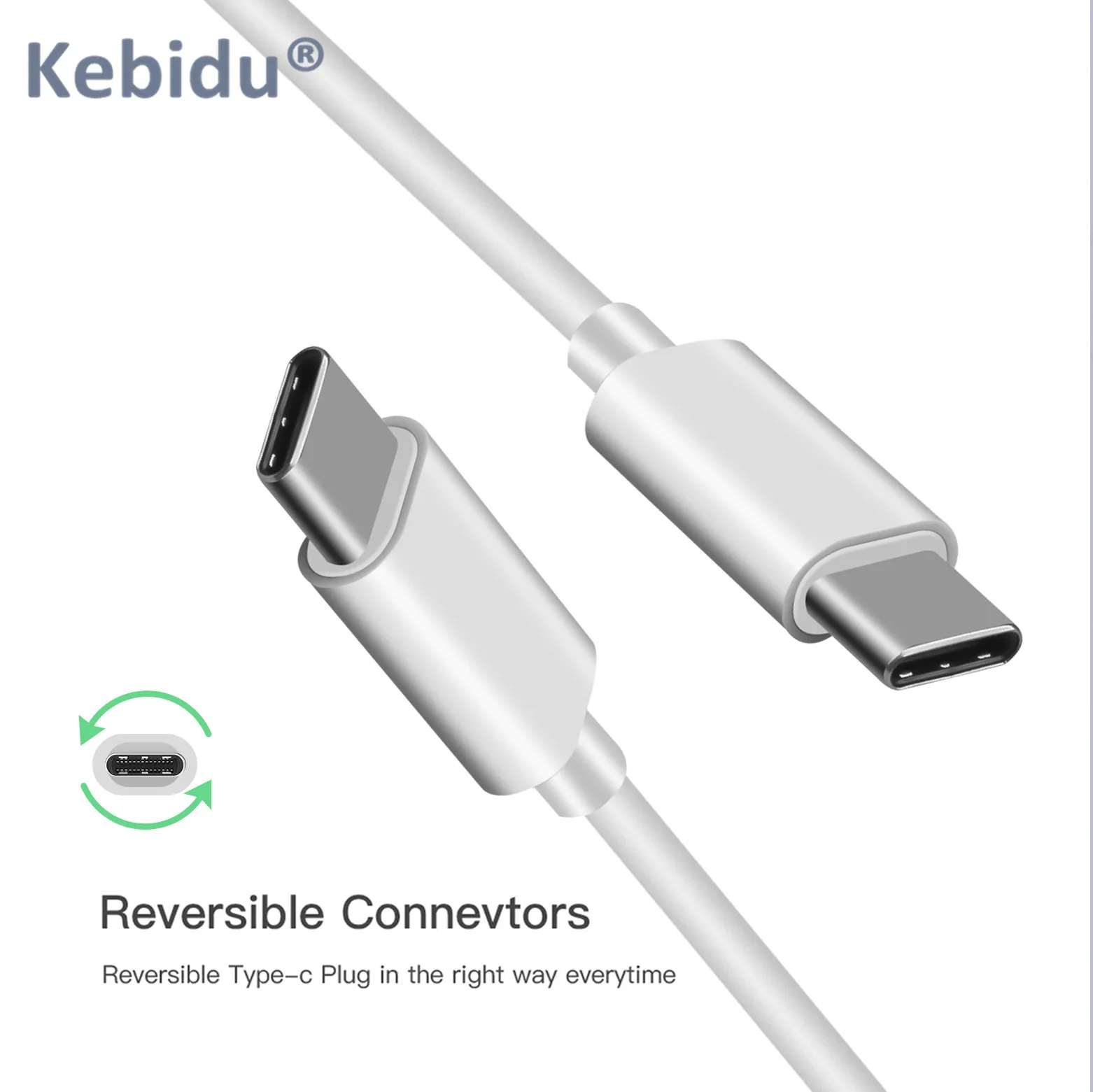 Зарядный кабель Kebidu USB Type C к для Samsung S10 Note 9 быстрая зарядка быстрое зарядное