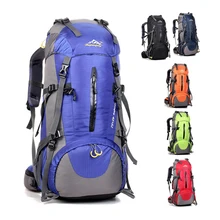 50L Outdoor Waterproof Backpack Nylon Travel Rucksack Sport Mountaineerin Bag Camping Hiking Trekking Backpack For Women and Men